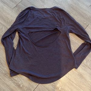 Under Armour Open Back Long Sleeve Shirt